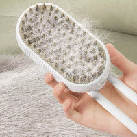 3-In-1 Pet Cat Steamy Brush Massage Spray Steam Mist Spray Dog Grooming Steam Pet Brush image 3