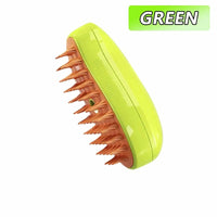 Cat Steamy Brush 3 in 1 Grooming Steam Brush Electric Sprayer for Massage Pet Dog Grooming Shedding Hair Cleaning Massage Combs image 1